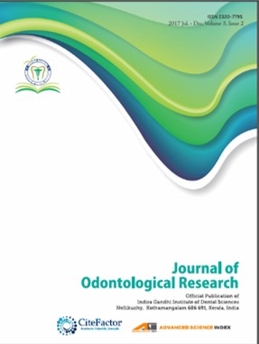 J Odontol Res 2017 Volume 5 Issue 2